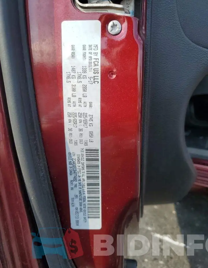 2C4RDGEG3HR774092 Photo# 13