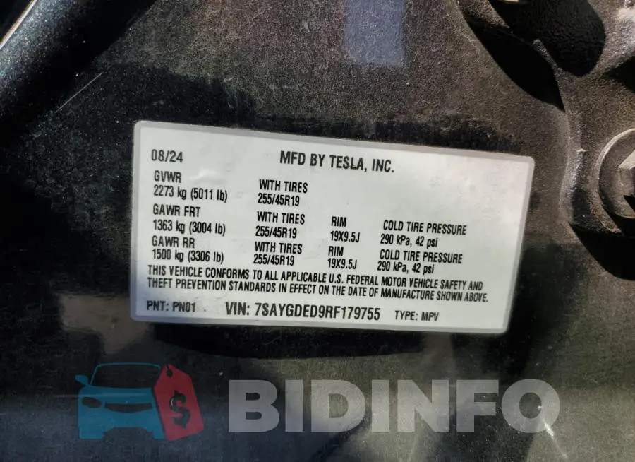 7SAYGDED9RF179755 Photo# 14