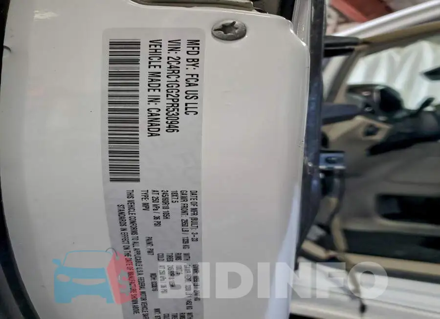 2C4RC1GG2PR530946 Photo# 14