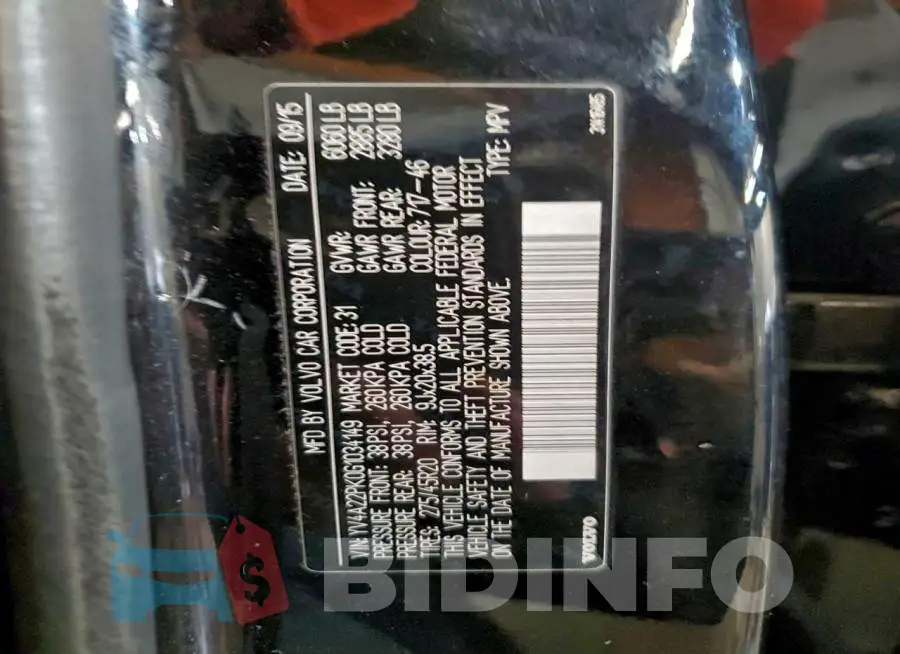 YV4A22PK0G1034149 Photo# 13