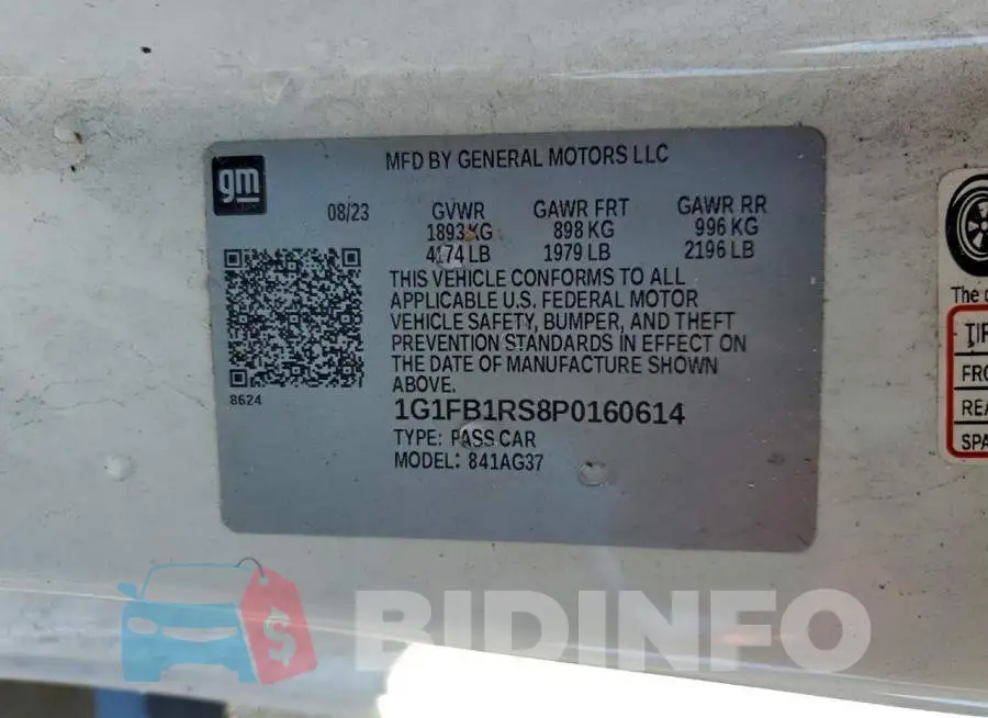 1G1FB1RS8P0160614 Photo# 12