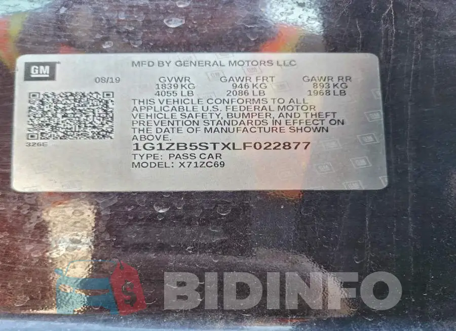 1G1ZB5STXLF022877 Photo# 13