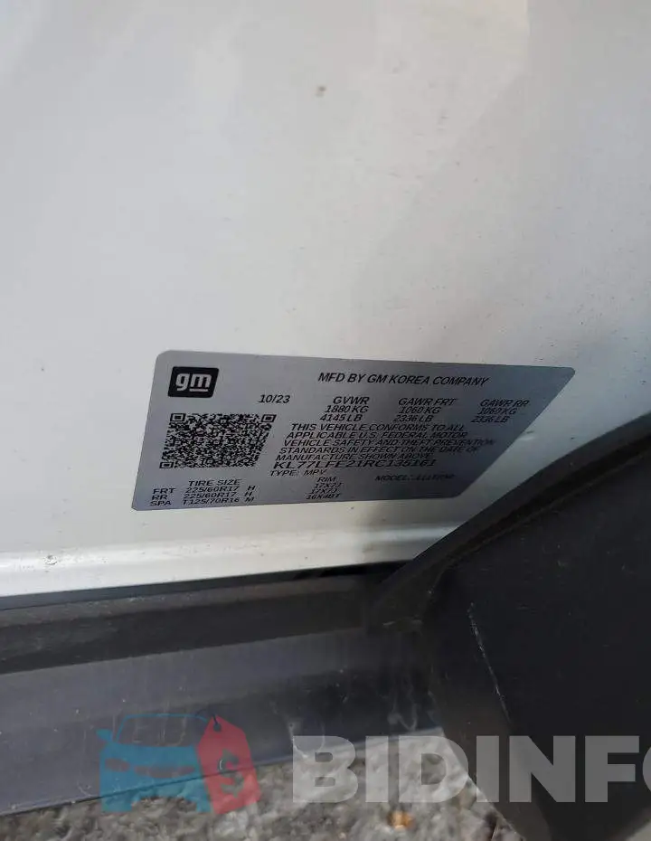 KL77LFE21RC135161 Photo# 13