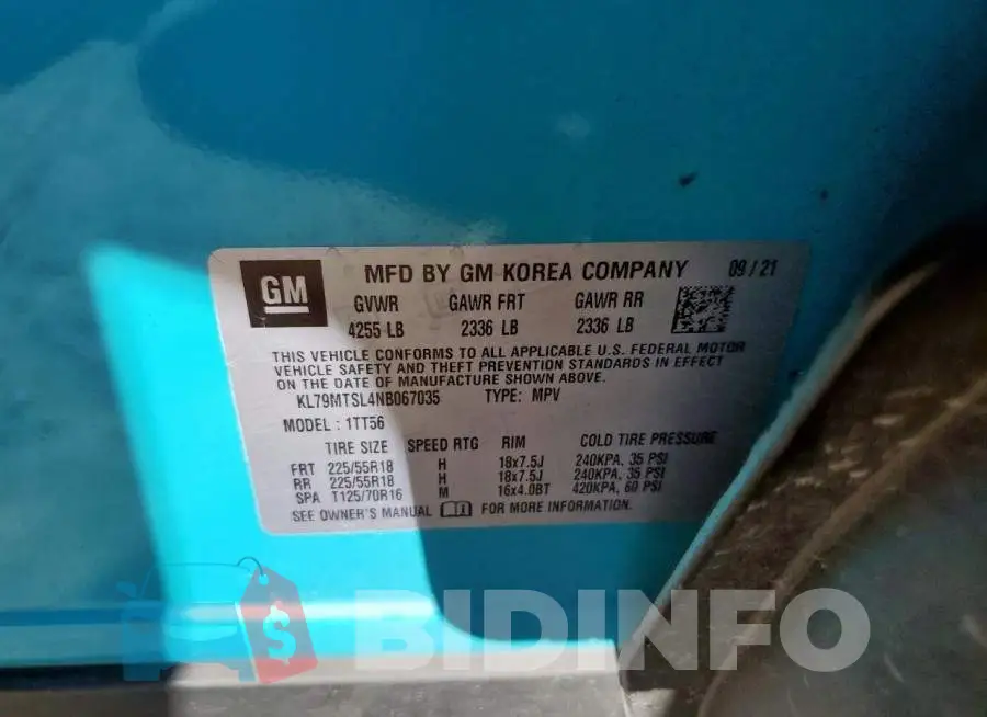 KL79MTSL4NB067035 Photo# 13