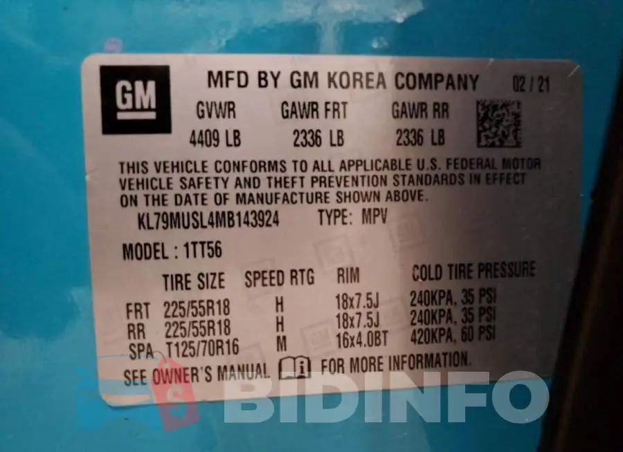 KL79MUSL4MB143924 Photo# 12