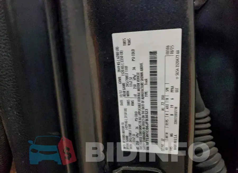 1FTEW1CB6JFB30323 Photo# 12
