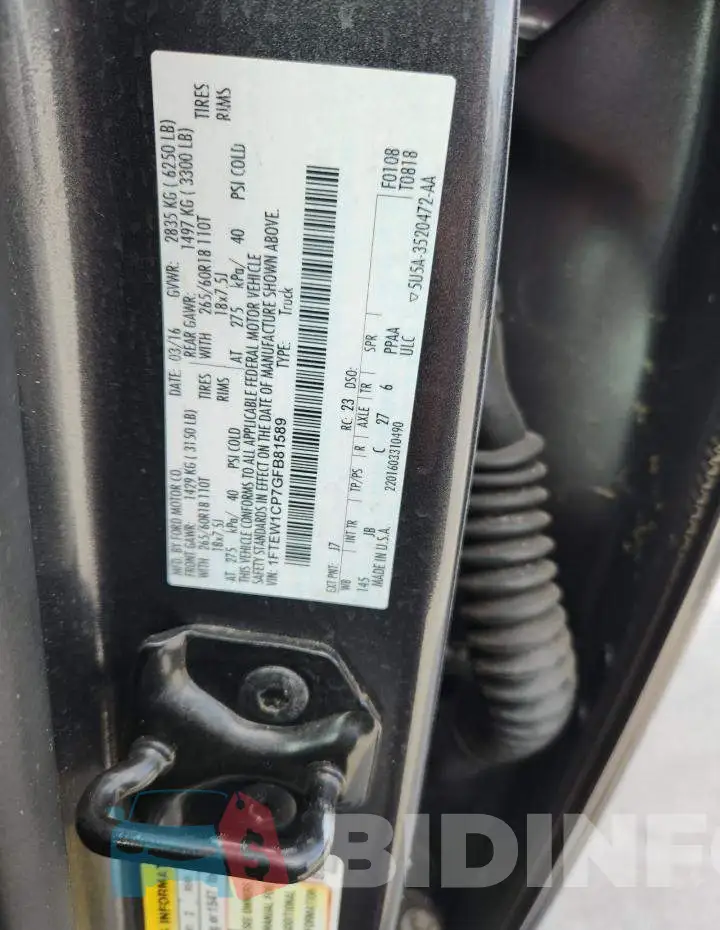 1FTEW1CP7GFB81589 Photo# 12