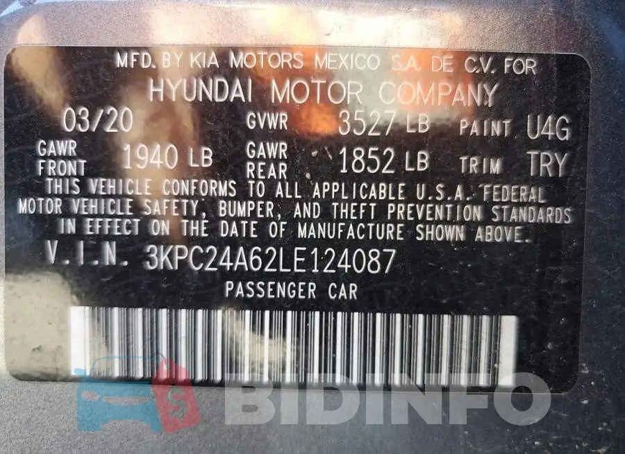 3KPC24A62LE124087 Photo# 12
