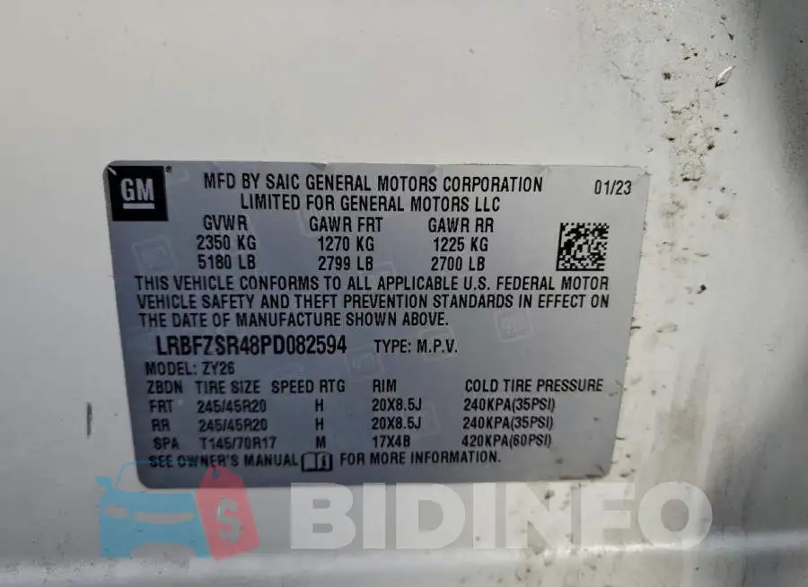 LRBFZSR48PD082594 Photo# 13