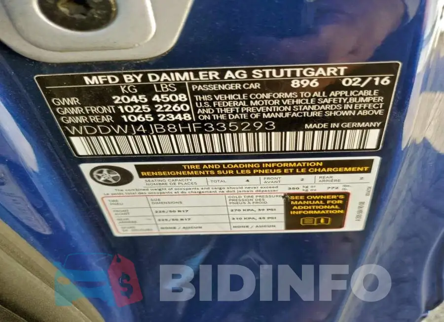 WDDWJ4JB8HF335293 Photo# 12