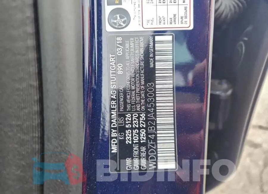 WDDZF4JB2JA453003 Photo# 12