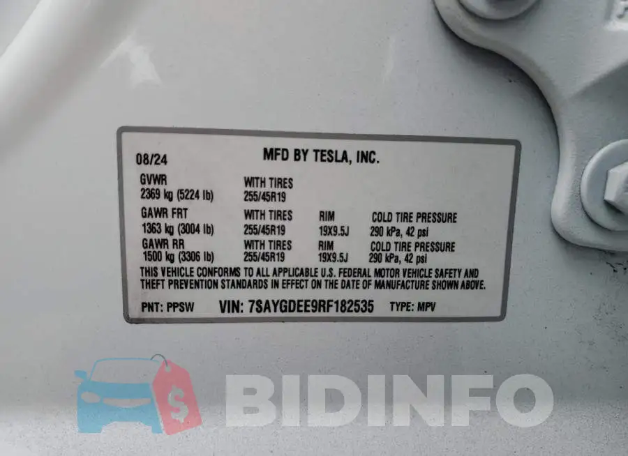 7SAYGDEE9RF182535 Photo# 13