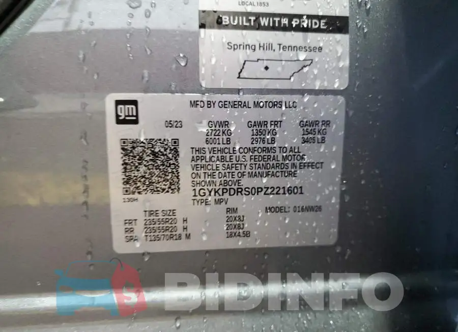 1GYKPDRS0PZ221601 Photo# 13