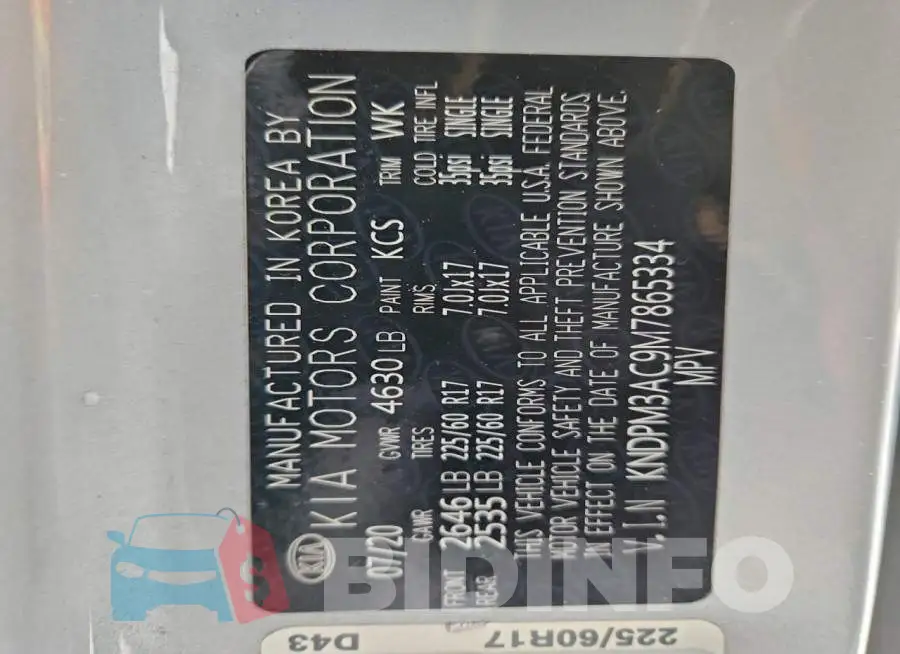 KNDPM3AC9M7865334 Photo# 12
