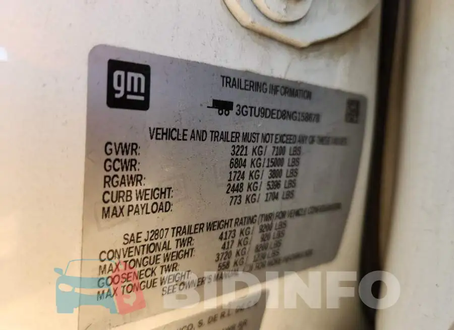 3GTU9DED8NG158678 Photo# 12