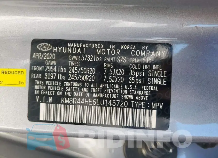KM8R44HE6LU145720 Photo# 13