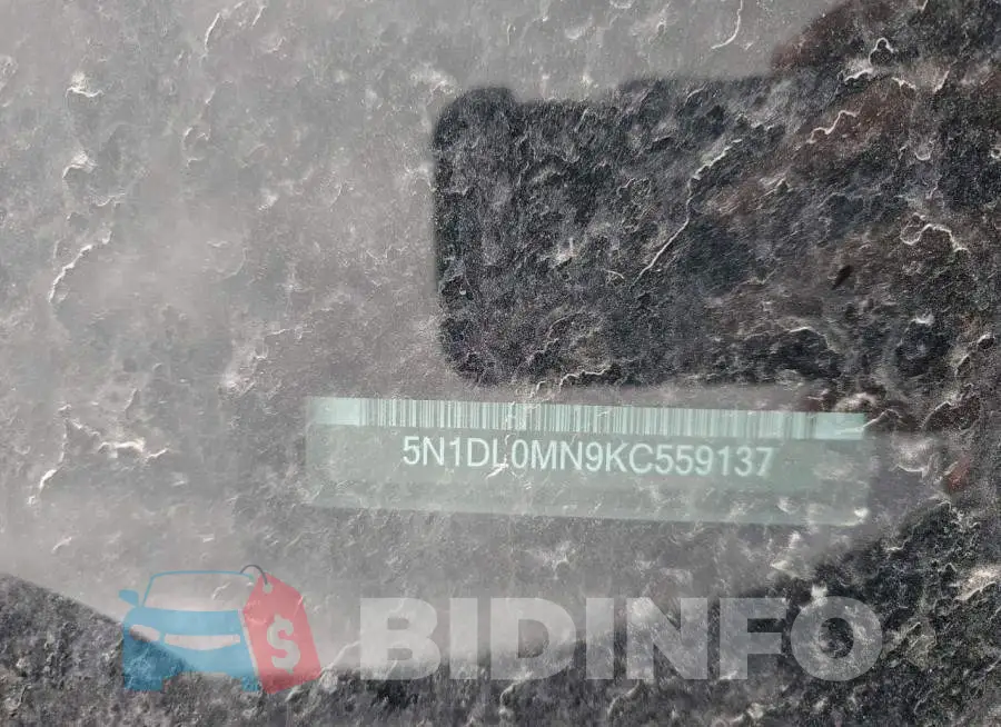 5N1DL0MN9KC559137 Photo# 13