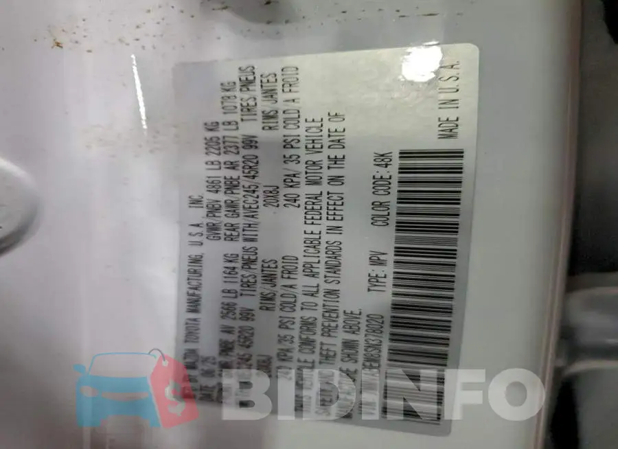 7MMVABEM8SN378020 Photo# 14