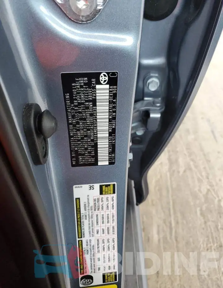 5YFB4MDE6SP254038 Photo# 12