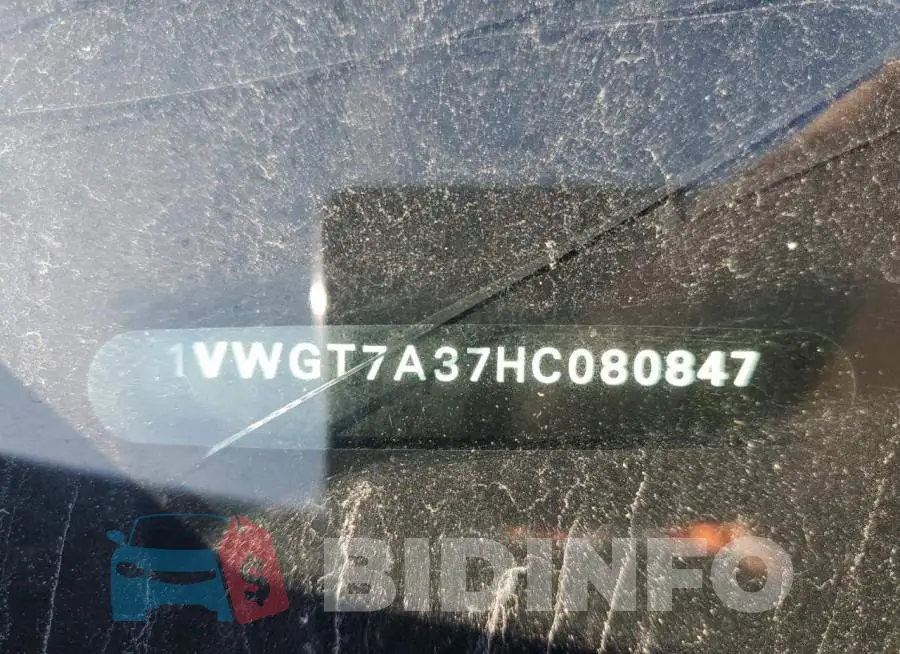 1VWGT7A37HC080847 Photo# 12