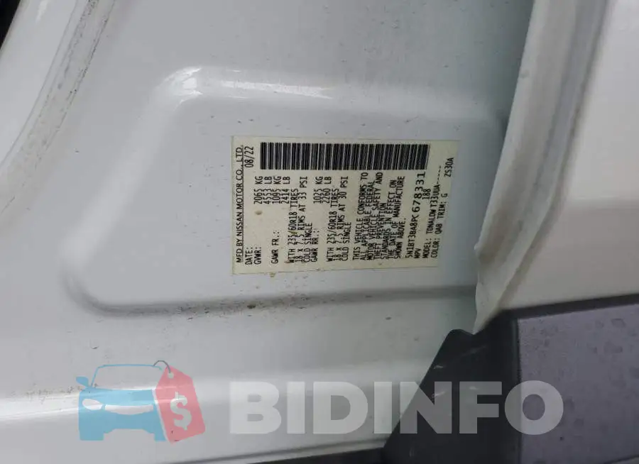 5N1BT3BA8PC678331 Photo# 12