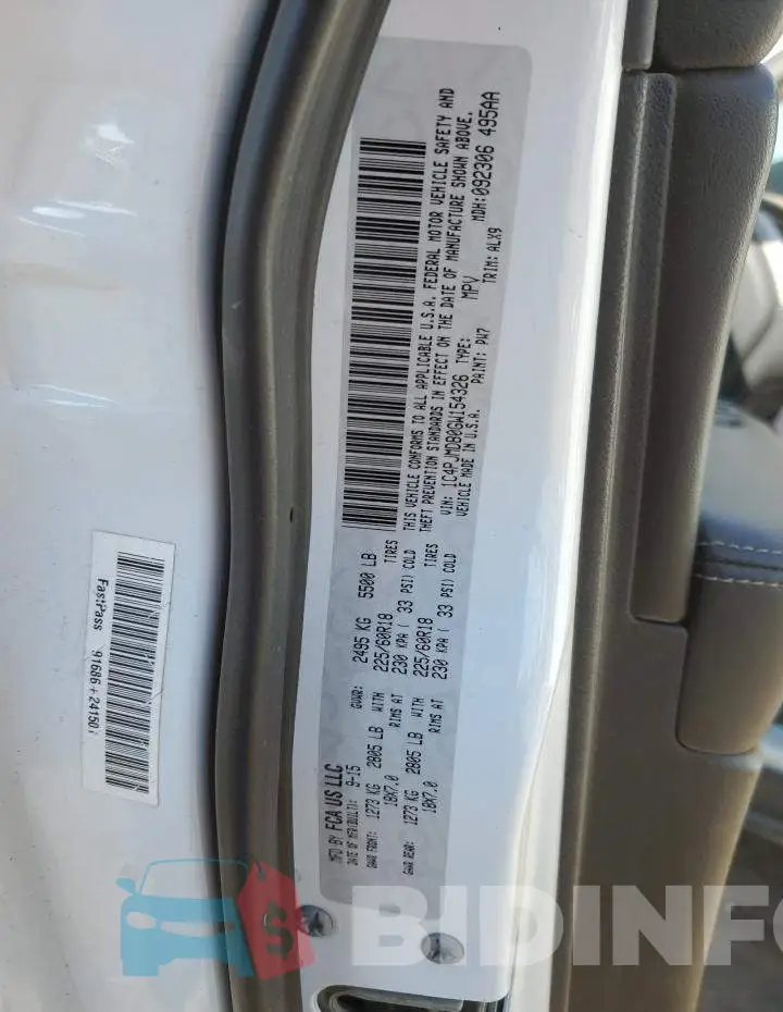 1C4PJMDB0GW154326 Photo# 14