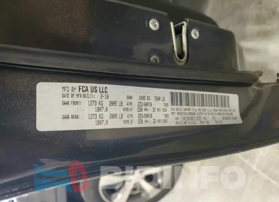 1C4PJMDX3KD113723 Photo# 13