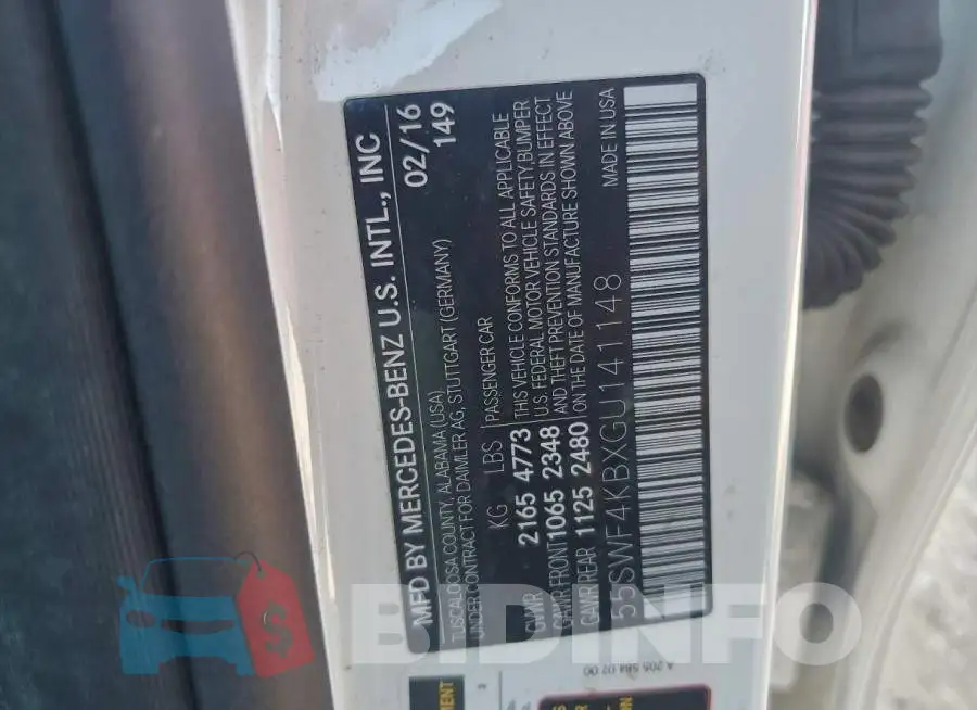 55SWF4KBXGU141148 Photo# 13