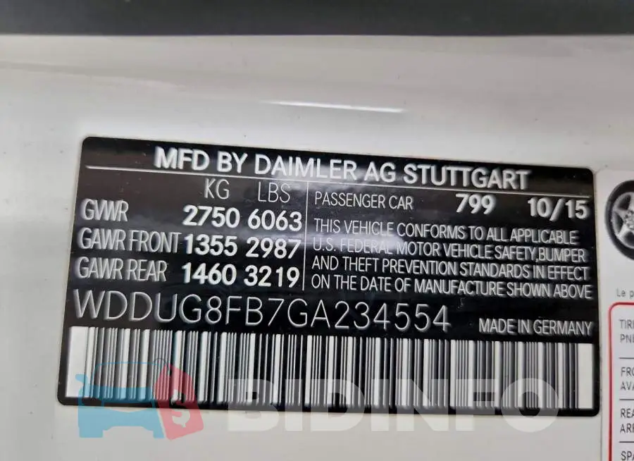 WDDUG8FB7GA234554 Photo# 13