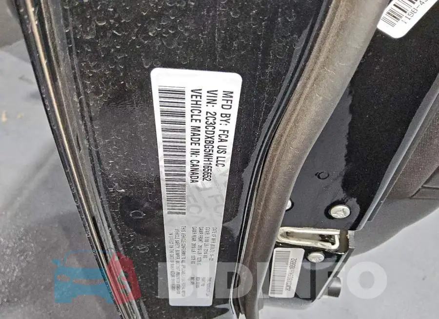2C3CDXBG5NH165652 Photo# 12