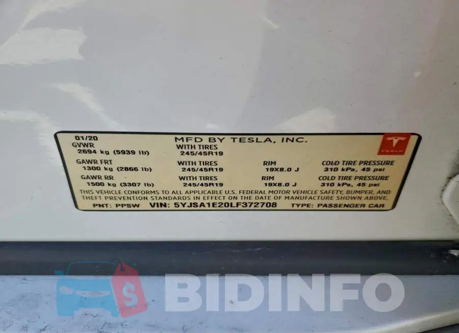 5YJSA1E20LF372708 Photo# 13