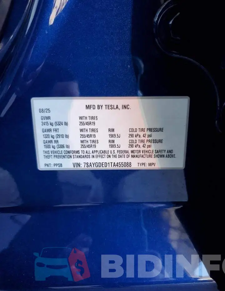 7SAYGDED1TA455088 Photo# 12