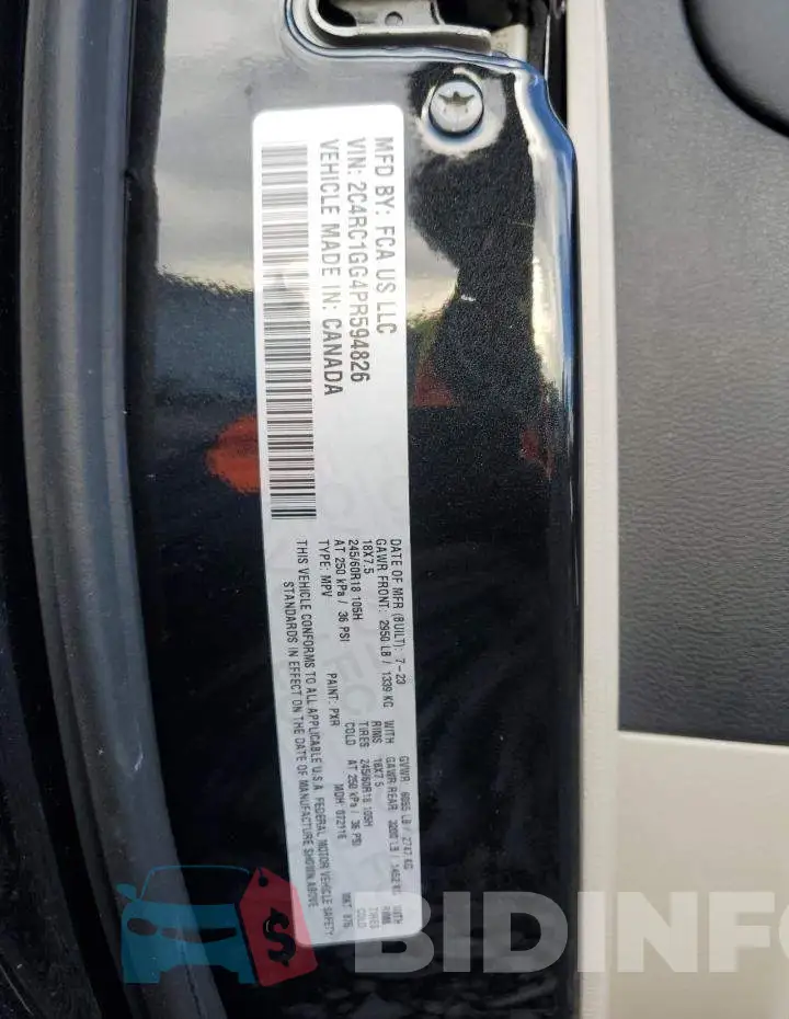 2C4RC1GG4PR594826 Photo# 13