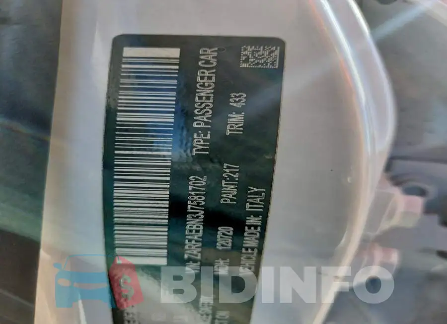ZARFAEBN3J7581702 Photo# 12