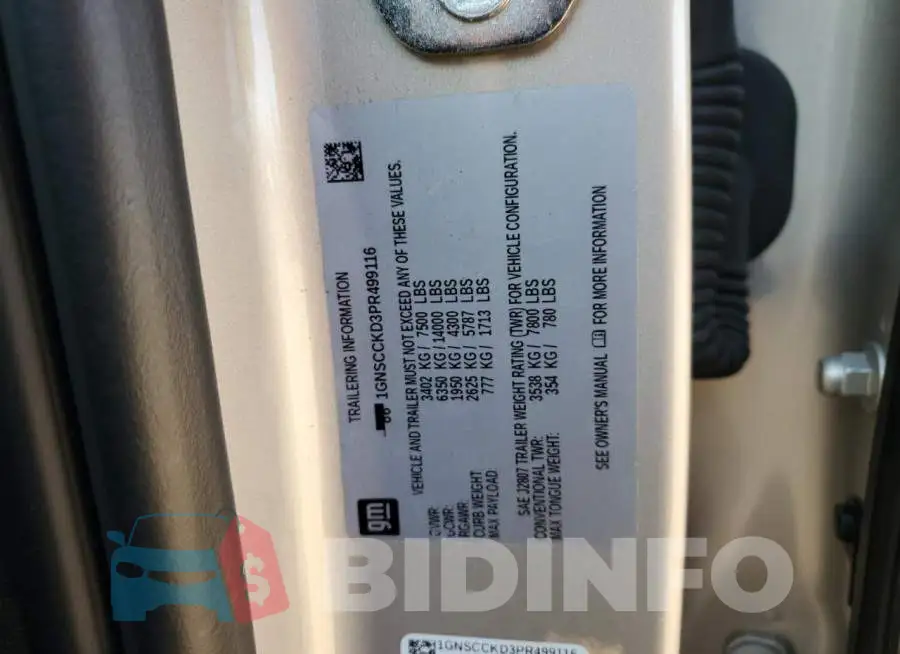 1GNSCCKD3PR499116 Photo# 13