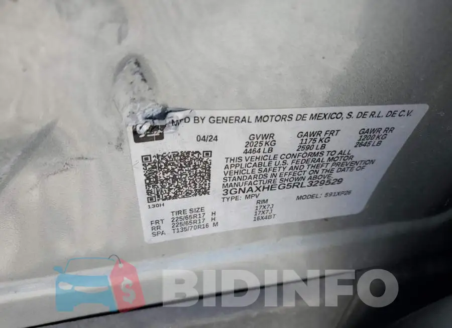 3GNAXHEG5RL329529 Photo# 13