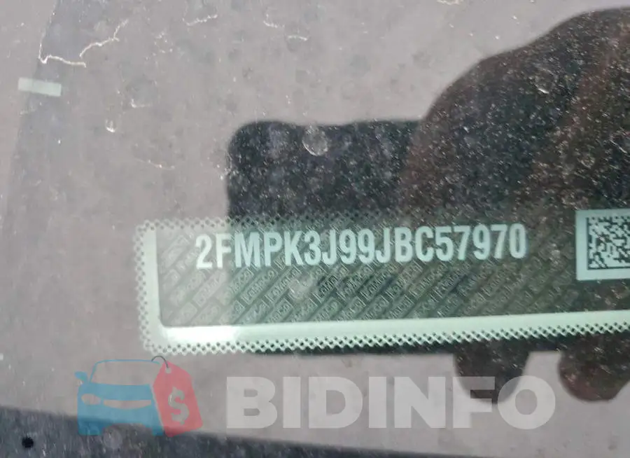 2FMPK3J99JBC57970 Photo# 12