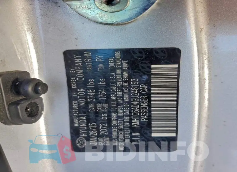 KMHTC6AD4GU248193 Photo# 12