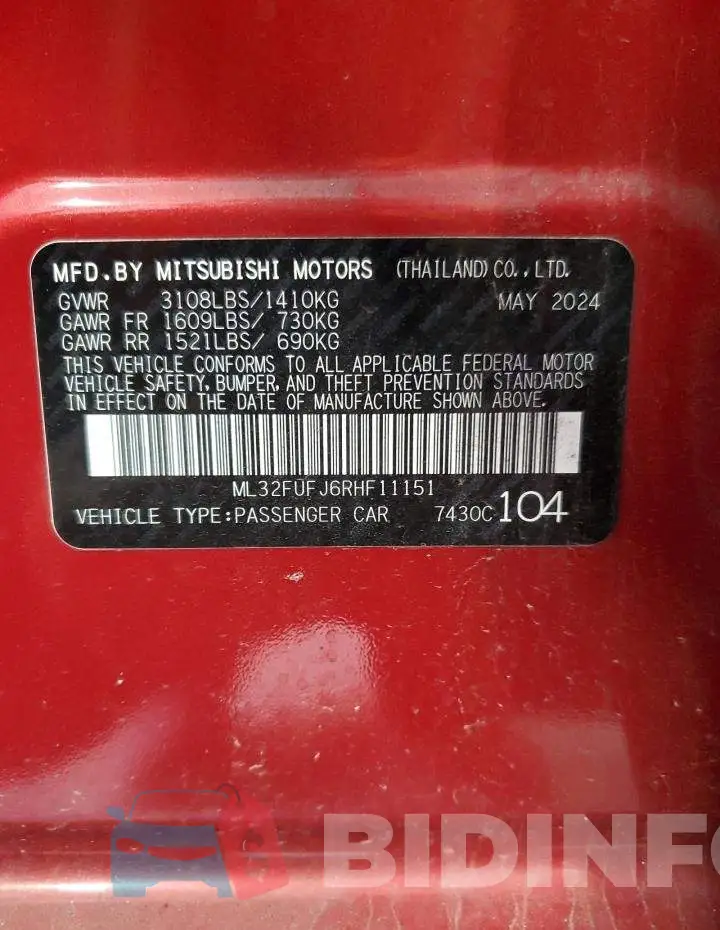 ML32FUFJ6RHF11151 Photo# 13