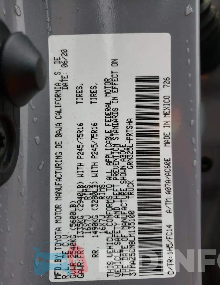 3TMAZ5CN8LM135100 Photo# 12