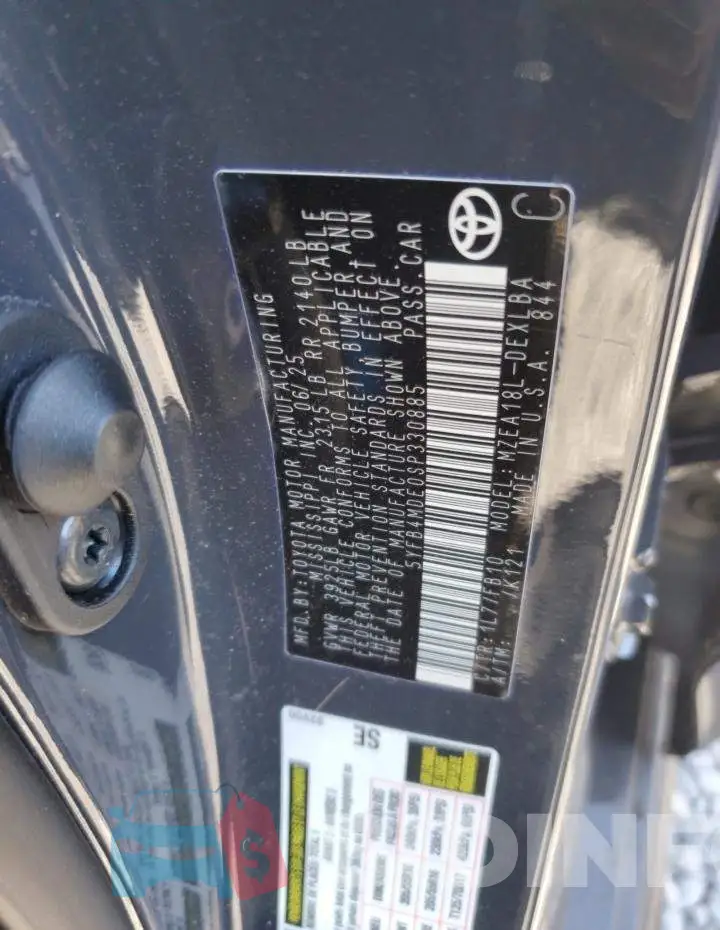 5YFB4MDE0SP330885 Photo# 12