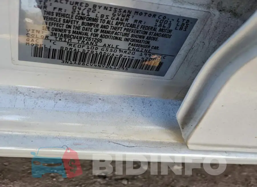 3N1AB8CV4NY261295 Photo# 13
