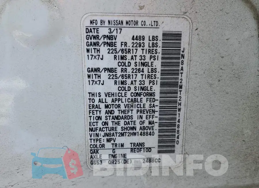 JN8AT2MT2HW148840 Photo# 12