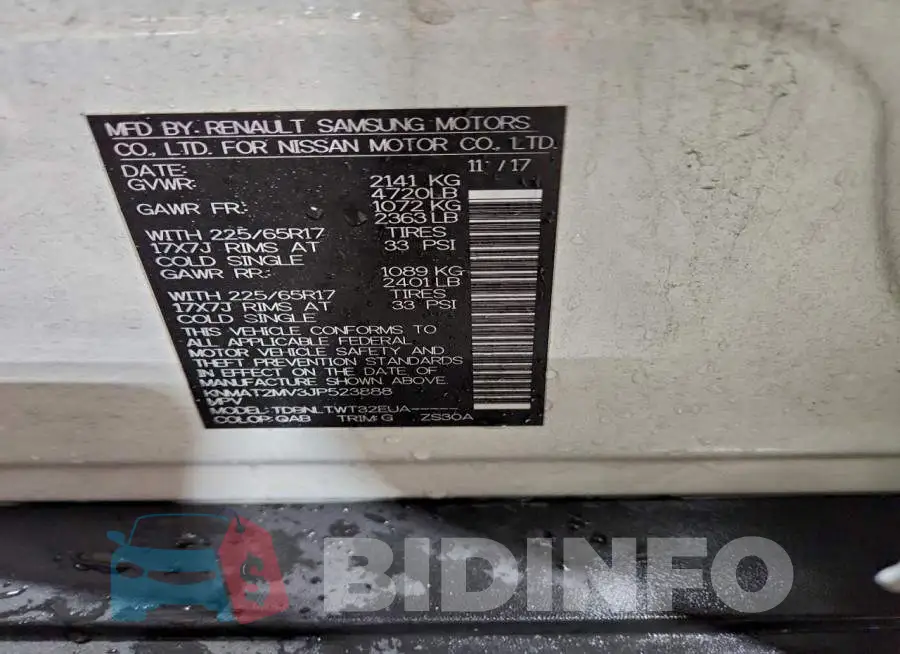 KNMAT2MV3JP523888 Photo# 14