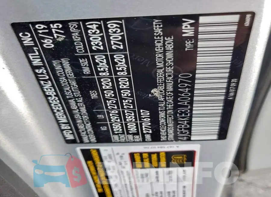 4JGFB4KE3LA064970 Photo# 13