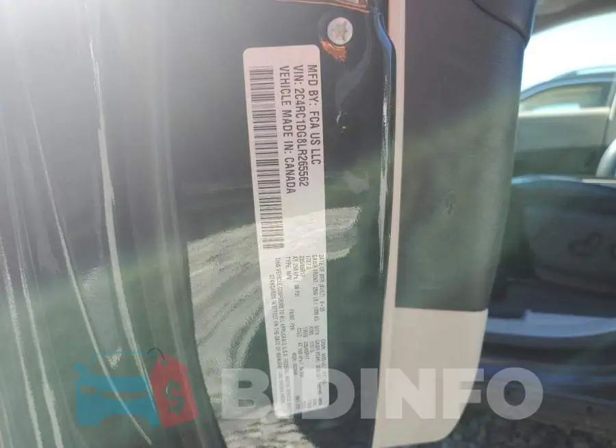 2C4RC1DG8LR265562 Photo# 13