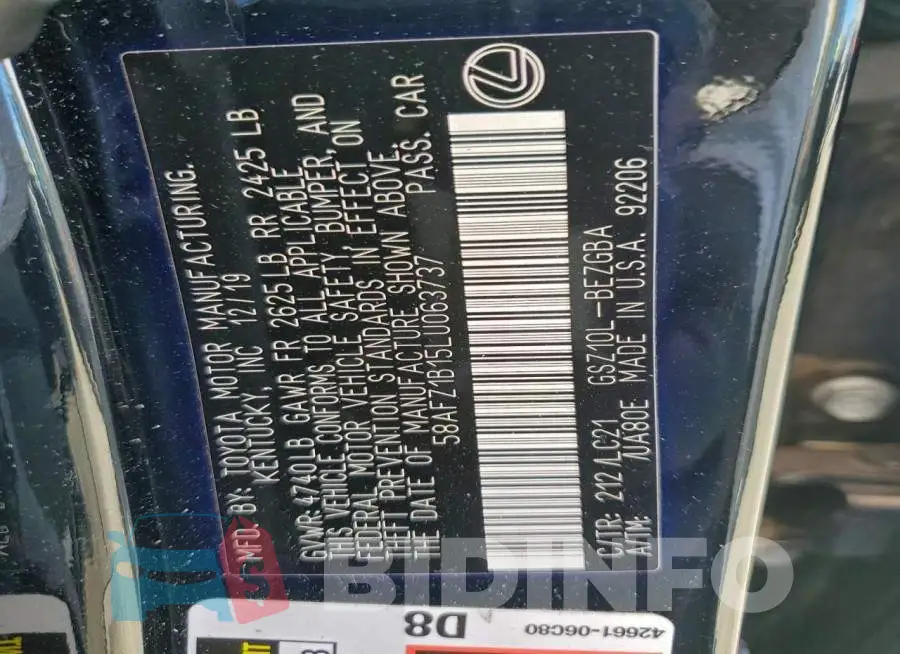 58AFZ1B15LU063737 Photo# 13