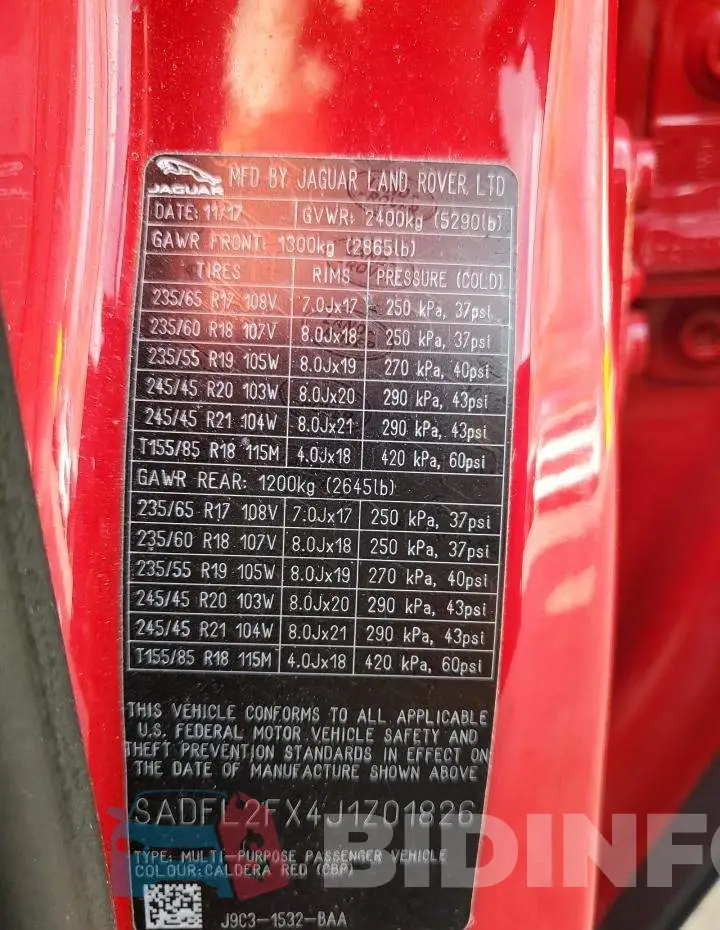 SADFL2FX4J1Z01826 Photo# 14