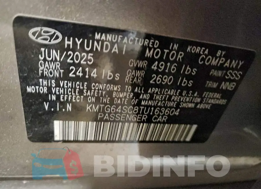 KMTG64SC8TU163604 Photo# 12