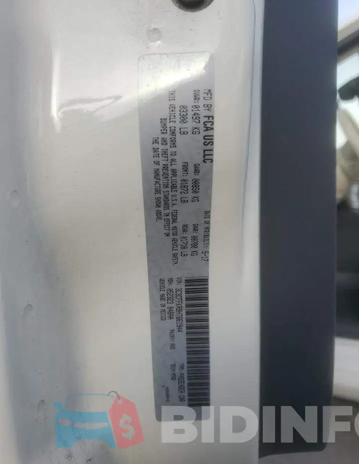 3C3CFFKR9HT661944 Photo# 14